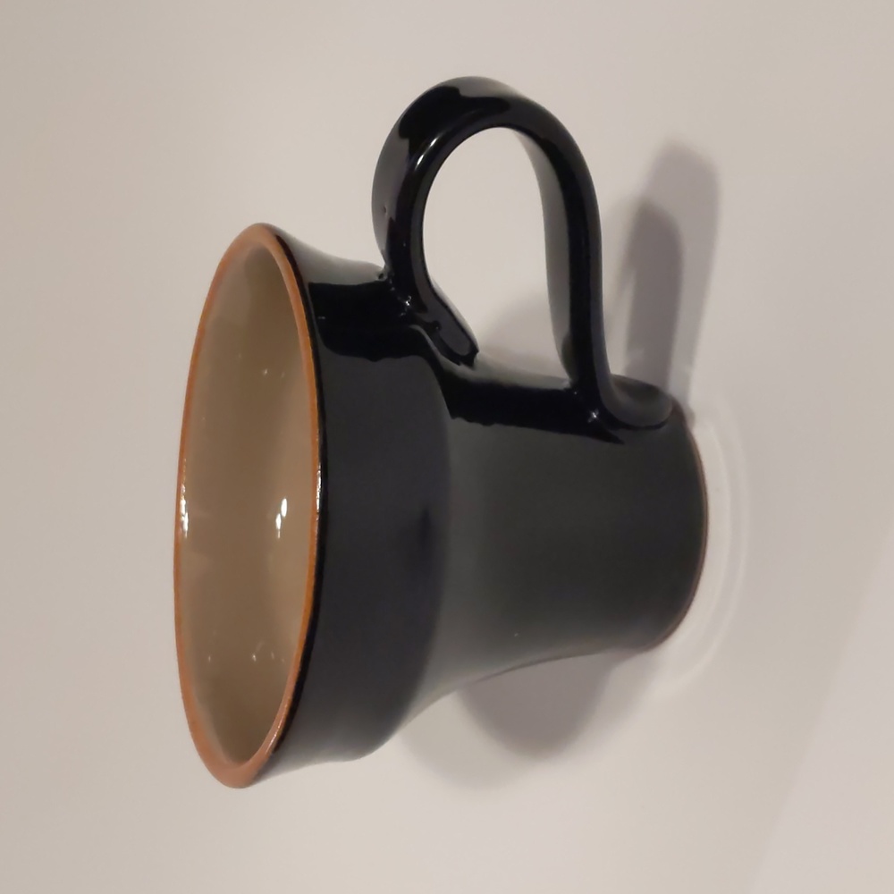 Vietri Chiaroscuro 4" Coffee Tea Latte Mug Made in Italy - Picture 3 of 6